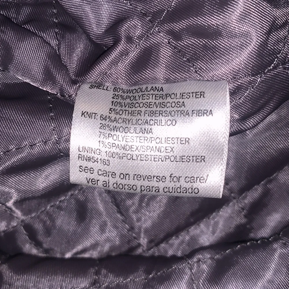 Mens Calvin Klein Wool Blend Pea Coat